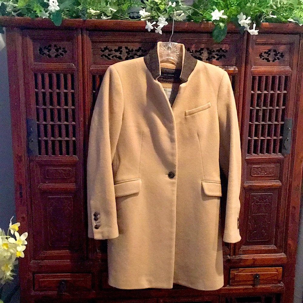 Zara Woman Camel Coat